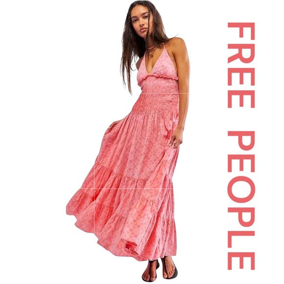 Free People Dresses & Skirts - FREE PEOPLE Pintuck Paradise Maxi Dress, Size L.